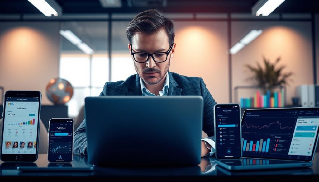 mobile affiliate management software