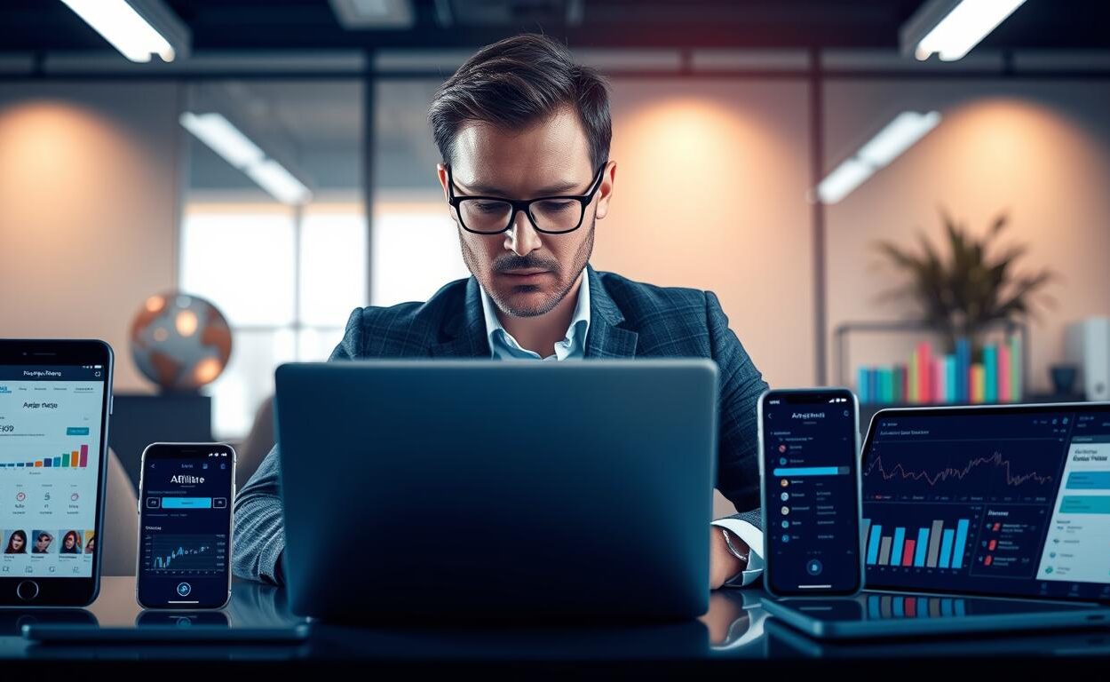 mobile affiliate management software