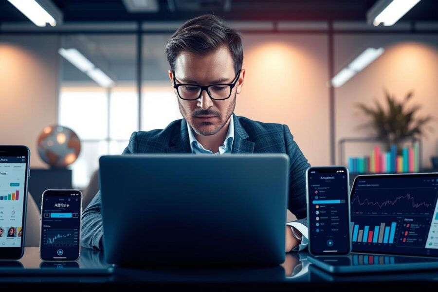 mobile affiliate management software