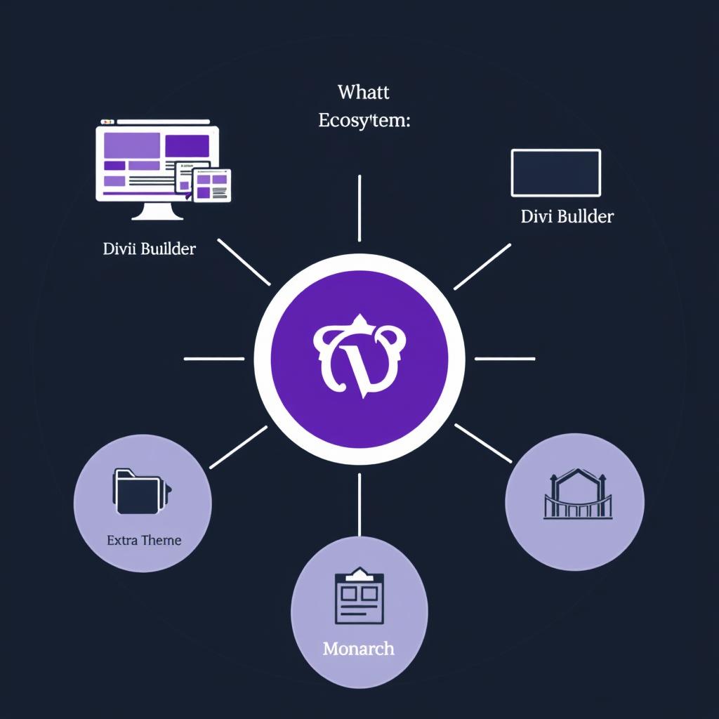 Divi WordPress Theme ecosystem components Divi WordPress Theme ecosystem components